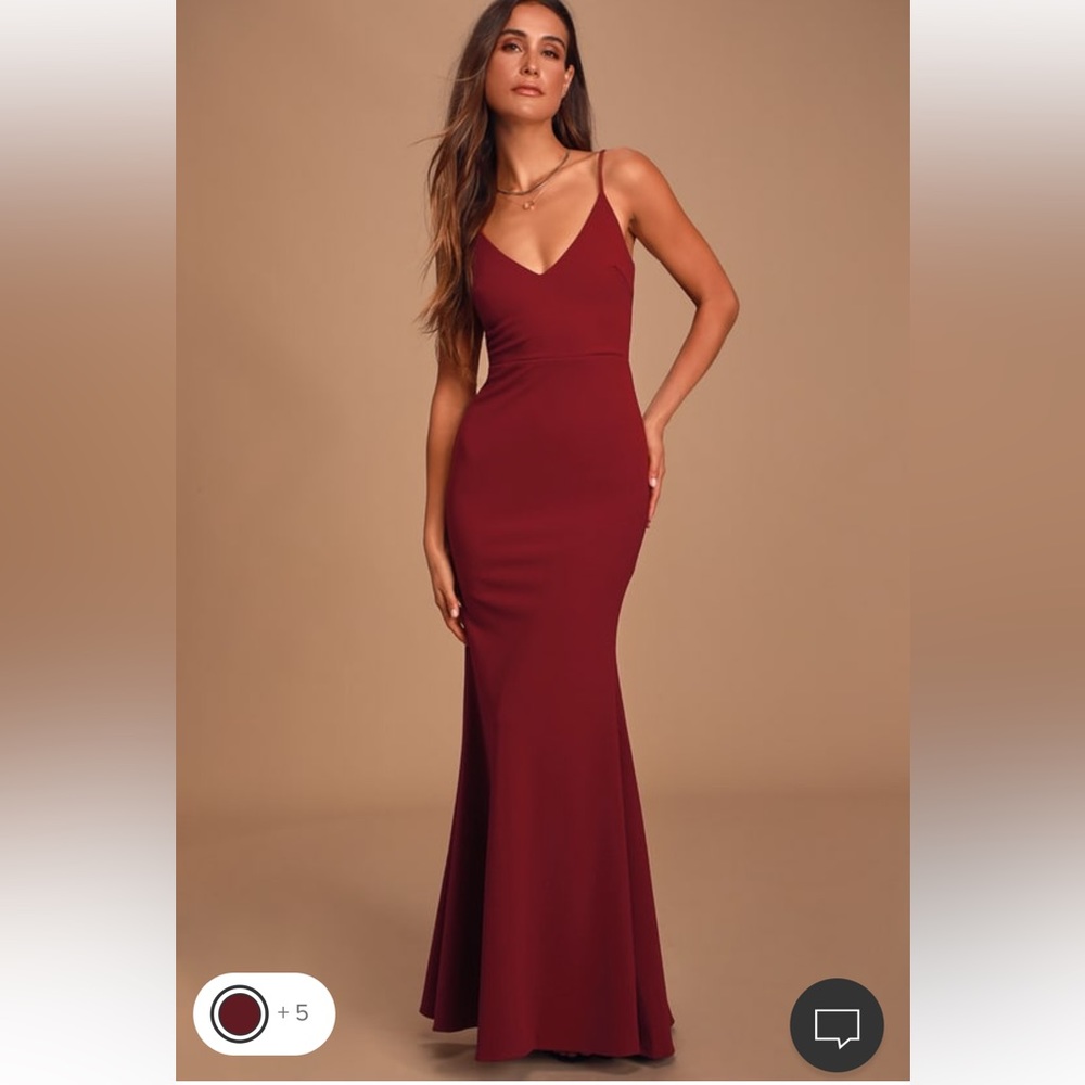 Lulus infinite glory maxi dress